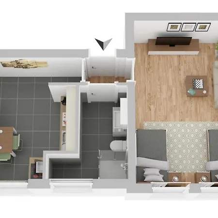 Modern - Parking - Smart-tv - Kitchen - For Workers *
